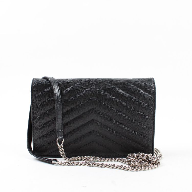 Saint Laurent Cassandre Portafoglio A Catena image 4