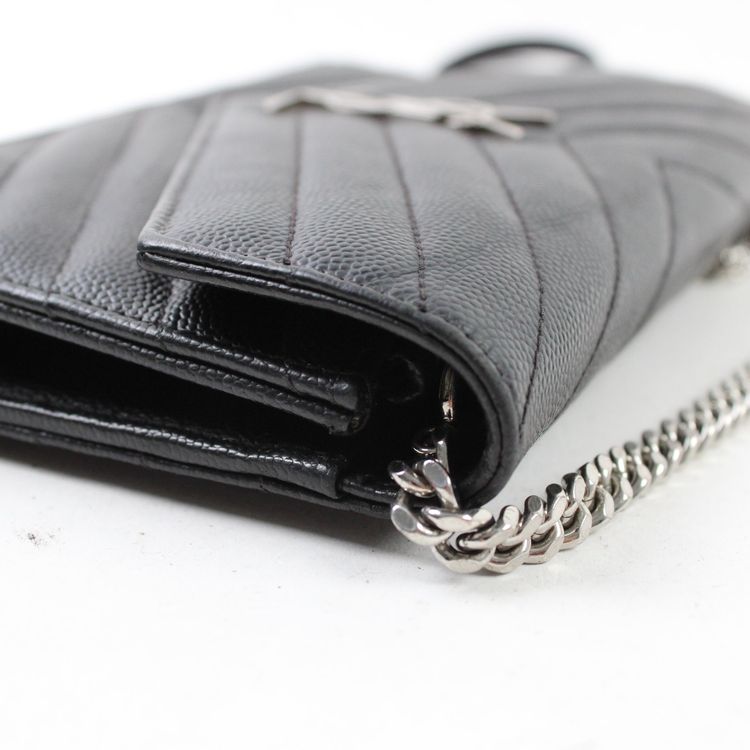 Saint Laurent Cassandre Portafoglio A Catena image 10