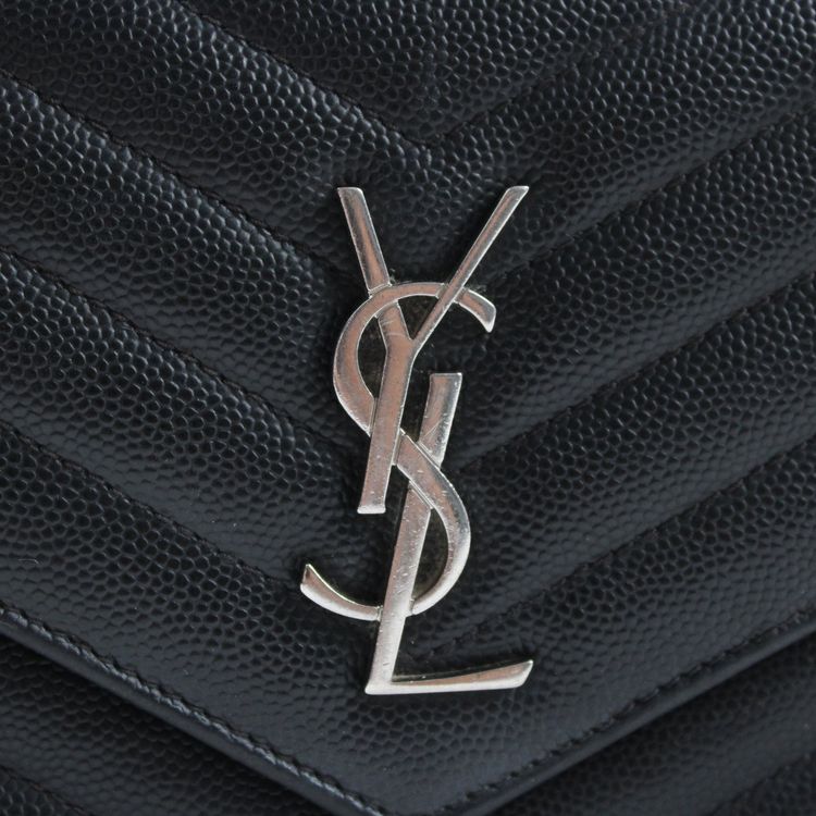 Saint Laurent Cassandre Portafoglio A Catena image 16
