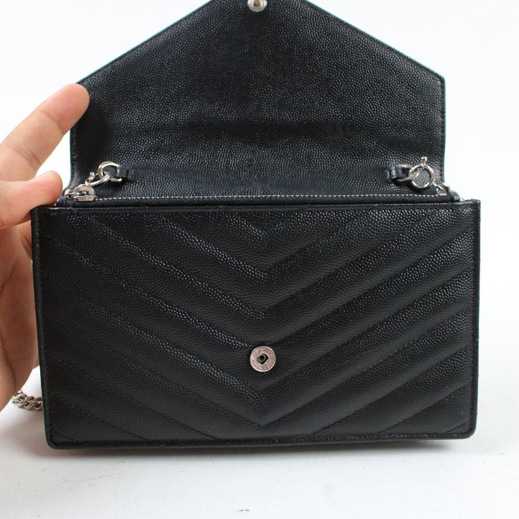 Saint Laurent Cassandre Portafoglio A Catena image 5