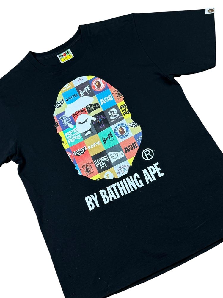 A Bathing Ape (BAPE) Patchwork Logo Tee image 2