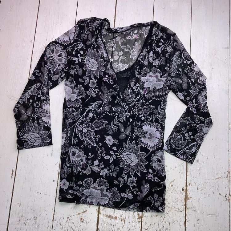 Other Vintage top y2k ▪️colour black white ▪️by  s.oliver ▪️ size 8 product image