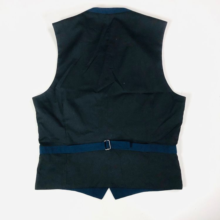Ventura Mens Smart Blue Suit Waistcoat Vest Size 38R Slim Fit Wedding Races Work image 9