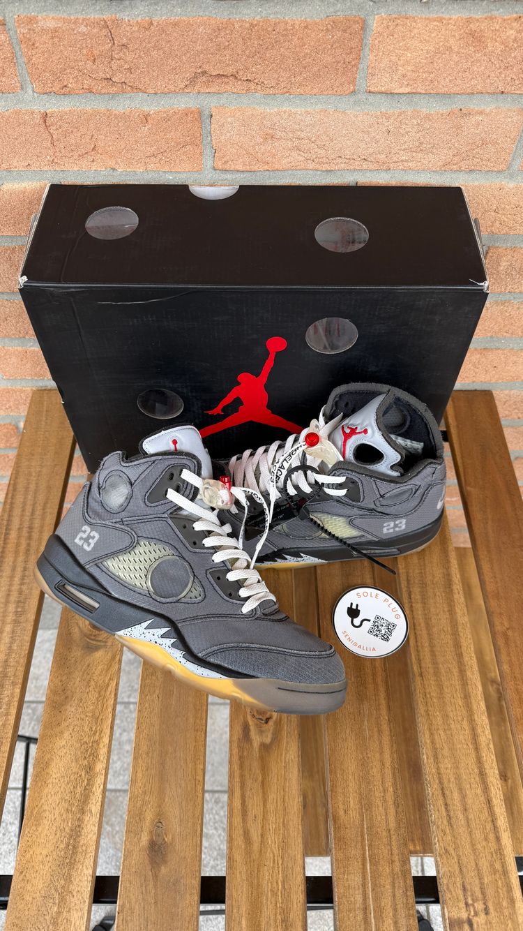 Jordan 5 x Off White Muslin size 42,5 - Lightly Used OG All