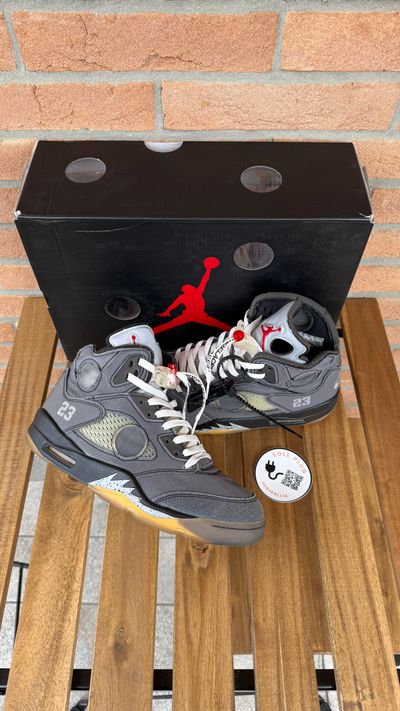Jordan 5 x Off White Muslin size 42,5 - Lightly Used OG All