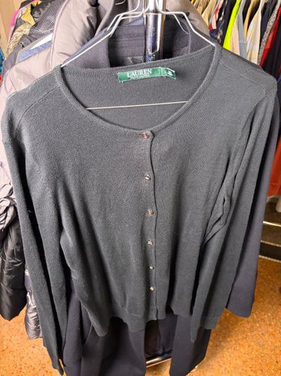 Lauren Ralph Lauren Black Cardigan