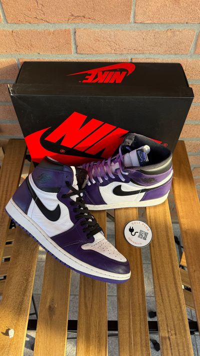 Jordan 1 High Court Purple (2020) size 47,5 - Used OG All