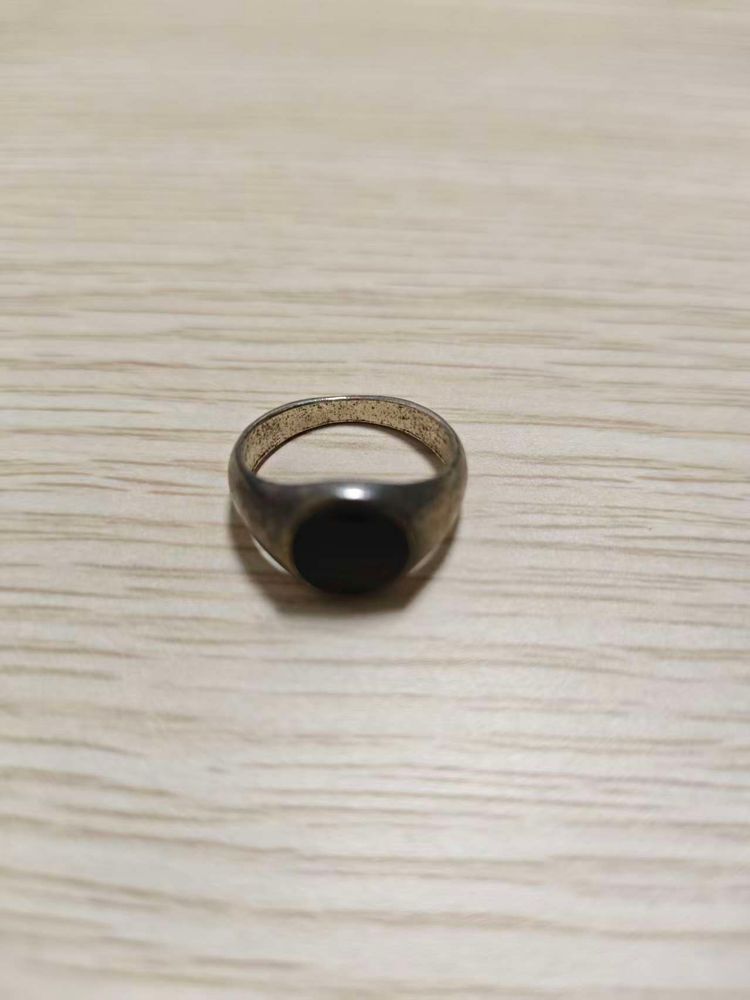 Black Stone Ring image 1