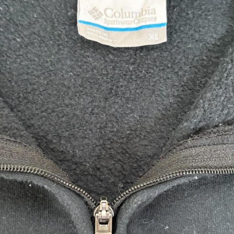 Columbia black fleece pullover 4