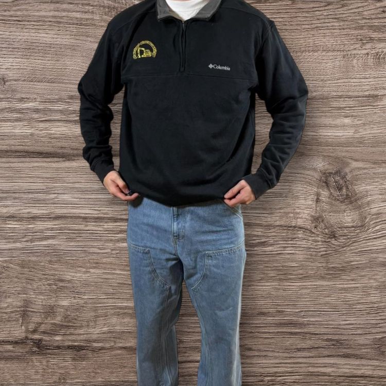 Columbia black fleece pullover 2