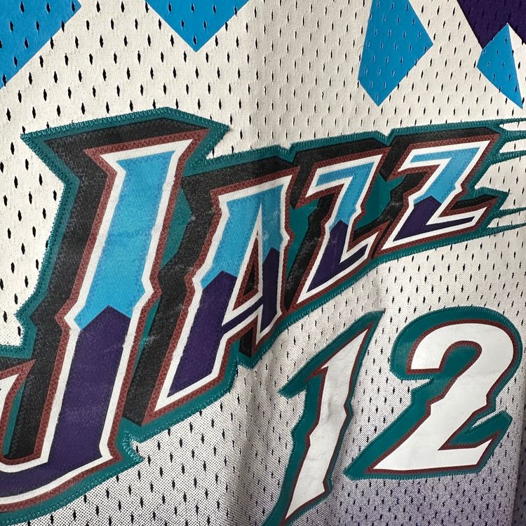 Utah Jazz John Stockton Adidas jersey - Medium image 9