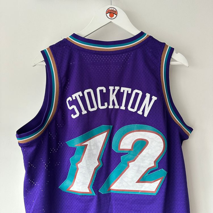 Utah Jazz John Stockton Adidas jersey - Medium image 4