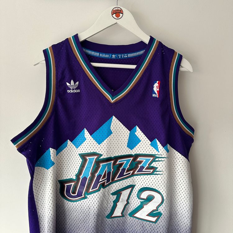 Utah Jazz John Stockton Adidas jersey - Medium image 1