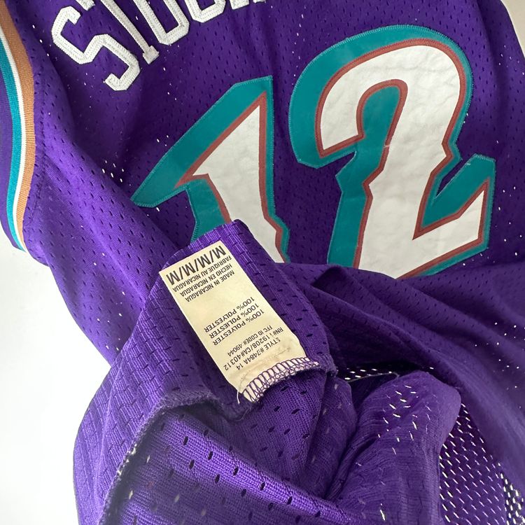 Utah Jazz John Stockton Adidas jersey - Medium image 10