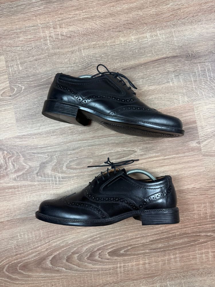 2008 Black George Oliver Brogues UK8 image 6