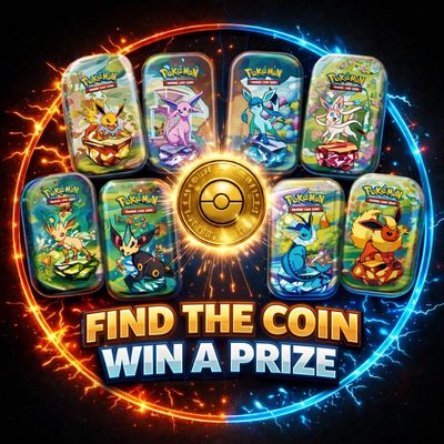 FIND THE COIN TO WIN A PRIZE !!!