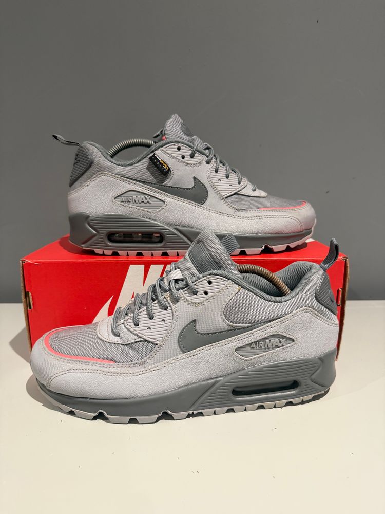 Immagine di Nike Air Max 90 Surplus Wolf Grey Pink Salt UK 8.5 (No Box) 1