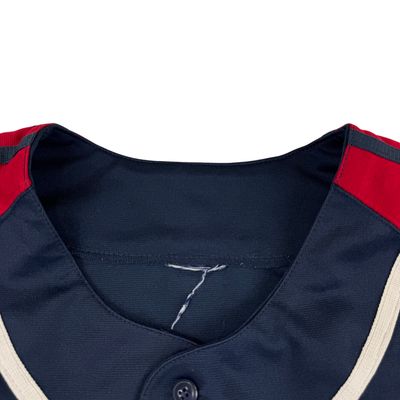 Majestic Minnesota Twins MLB Jersey Navy Red 7