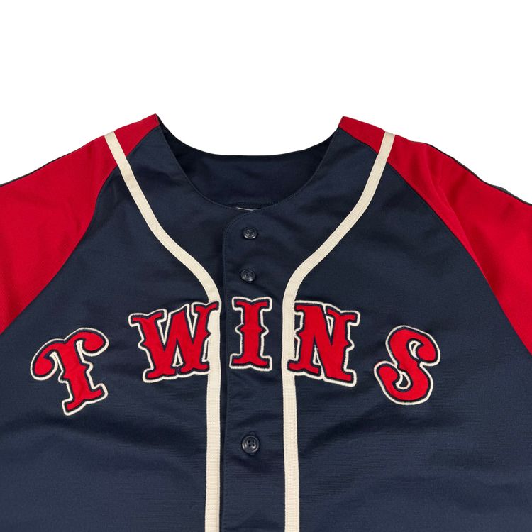 Majestic Minnesota Twins MLB Jersey Navy Red 2