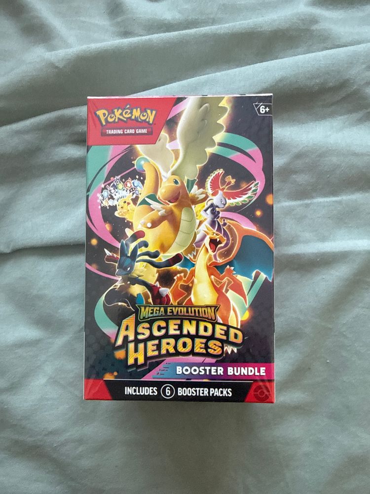 Pokémon Mega Evolution Ascended Heroes Booster Bundle