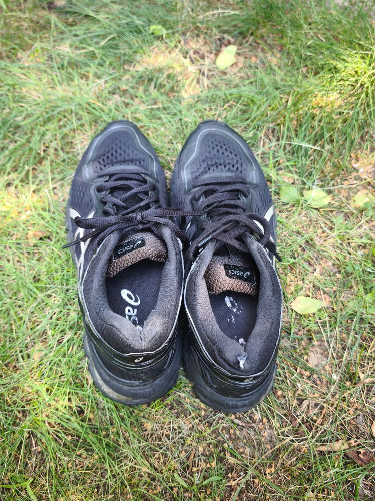 Asics Black Running Shoes image 9