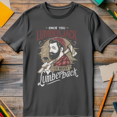 Once You Lumberjack t-shirt 5