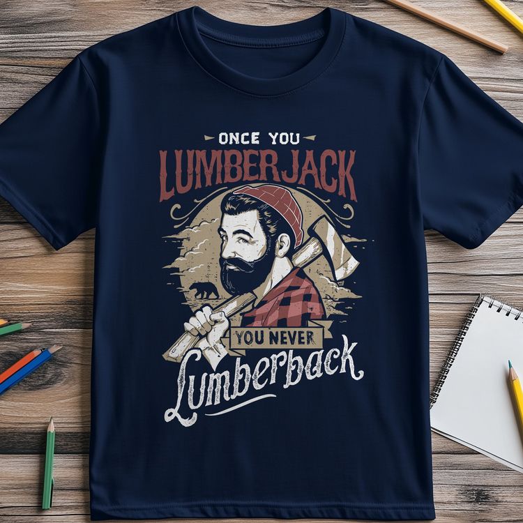 Once You Lumberjack t-shirt 1