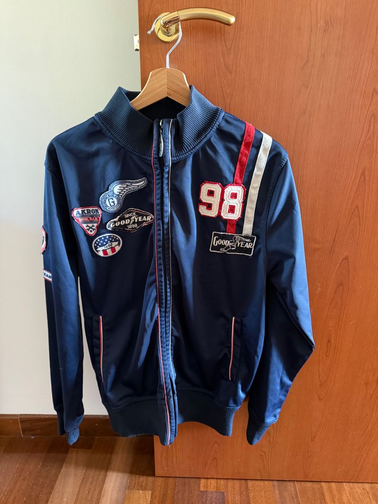 Other Goodyear Navy Blue Zip-Up Jacket product image