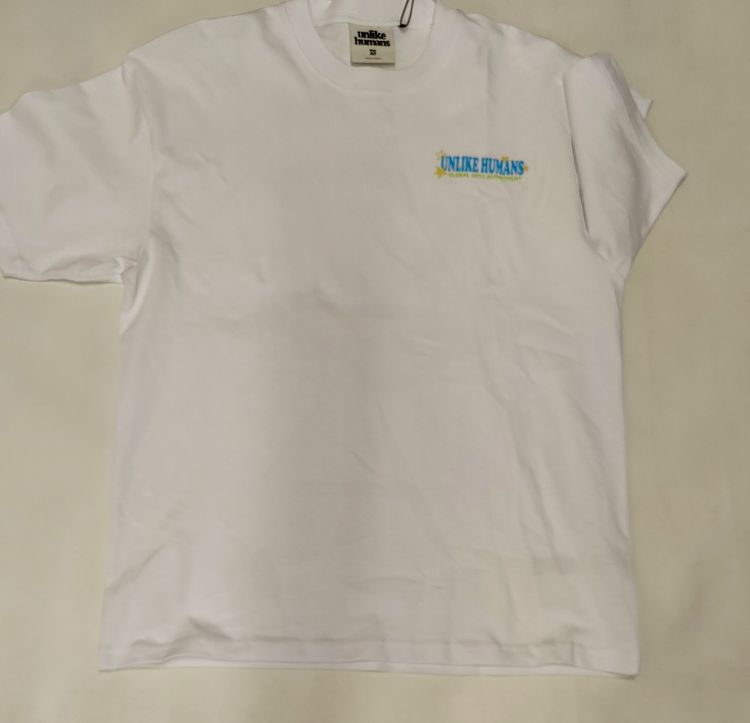 Unlike Humans White Graphic T-Shirt