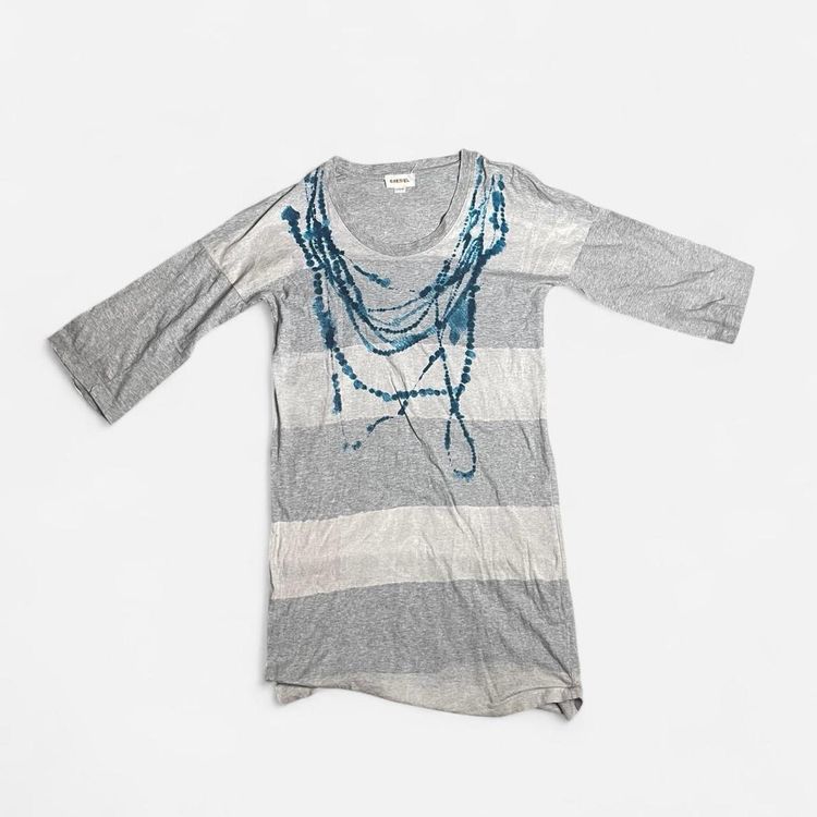 Diesel Women'S Striped Long Sleeve Top