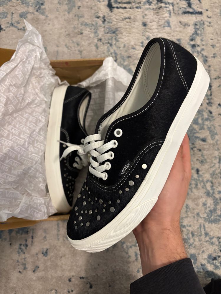 Vans Black Studded Sneakers image 1