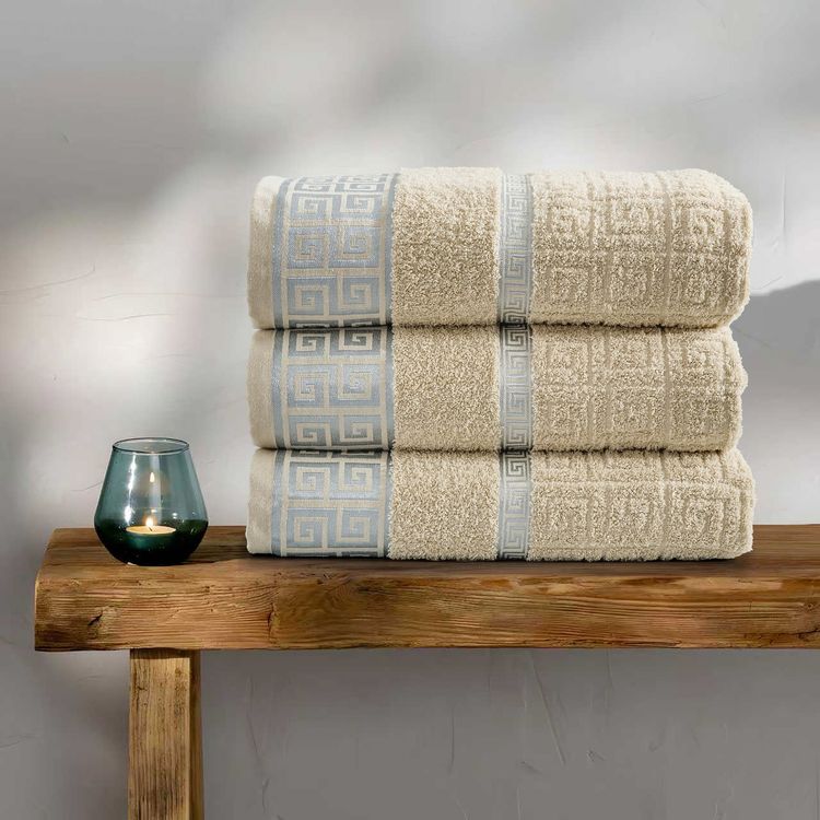 Beige Towels  Pack of 3
