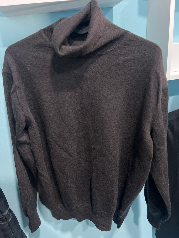 Brown Turtleneck Sweater