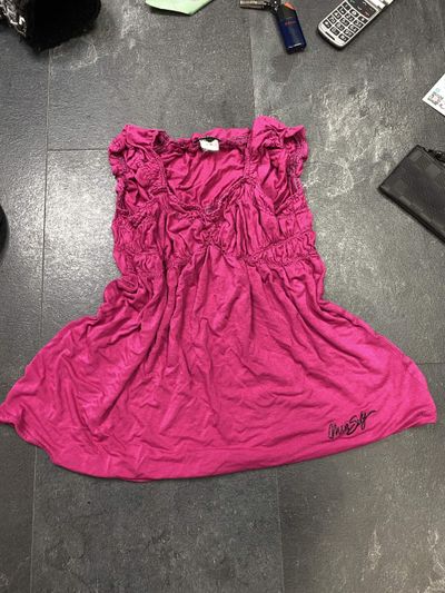 Miss Sixty Pink Sleeveless Top