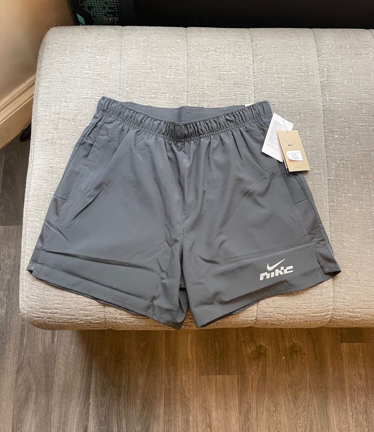 Nike Smoke Grey Challenger Flash Dri Fit Shorts