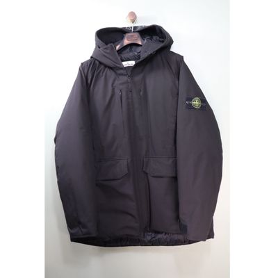 Stone Island Black Ripstop Goretex Down Jacket