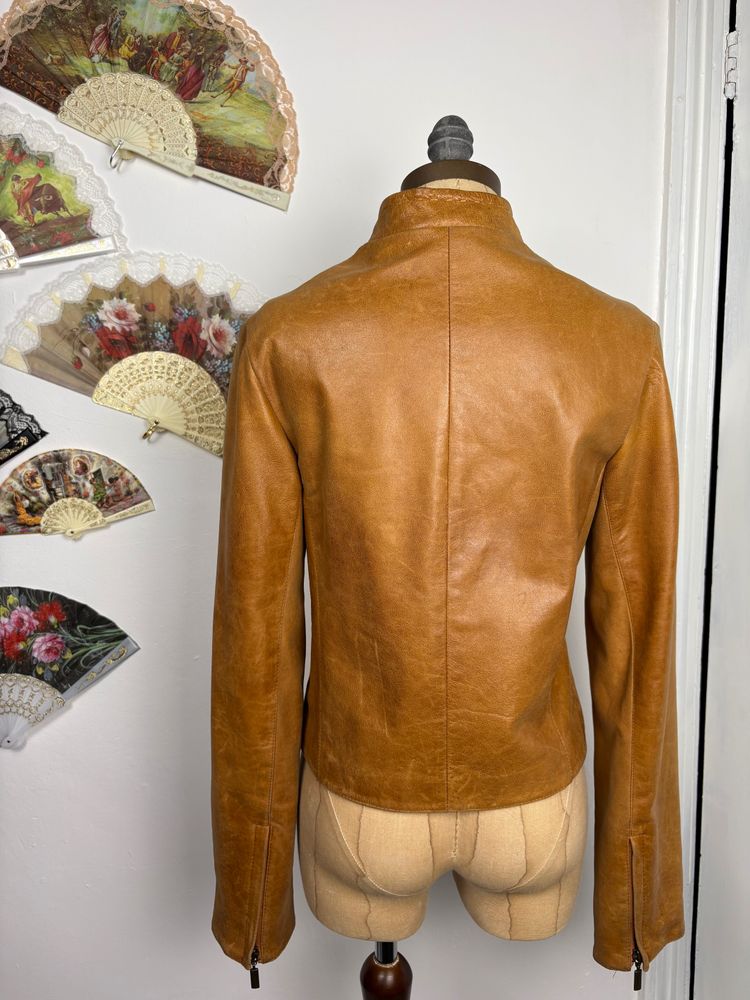Vintage 90s/00s Handmade leather jacket image 2