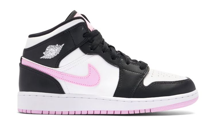 Nike Jordan 1 mid (gs) arctic pink product image