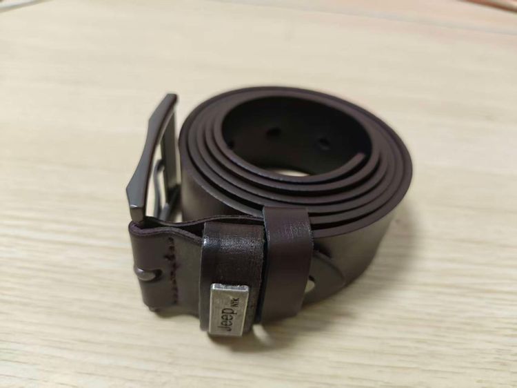 Brown Leather Belt image 1