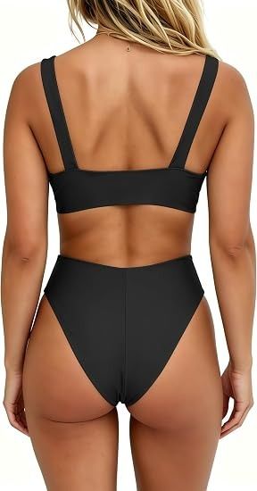 Black Bikini Set imagen 2