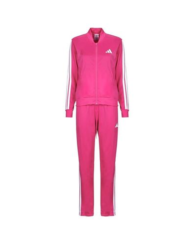 Adidas Women'S Pink Tracksuit