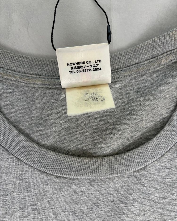 Immagine di Bape Busy Works Circle Classic Logo T Shirt grey - L 3
