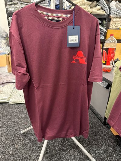 Red AQUASCUTUM tee brand new Taq32