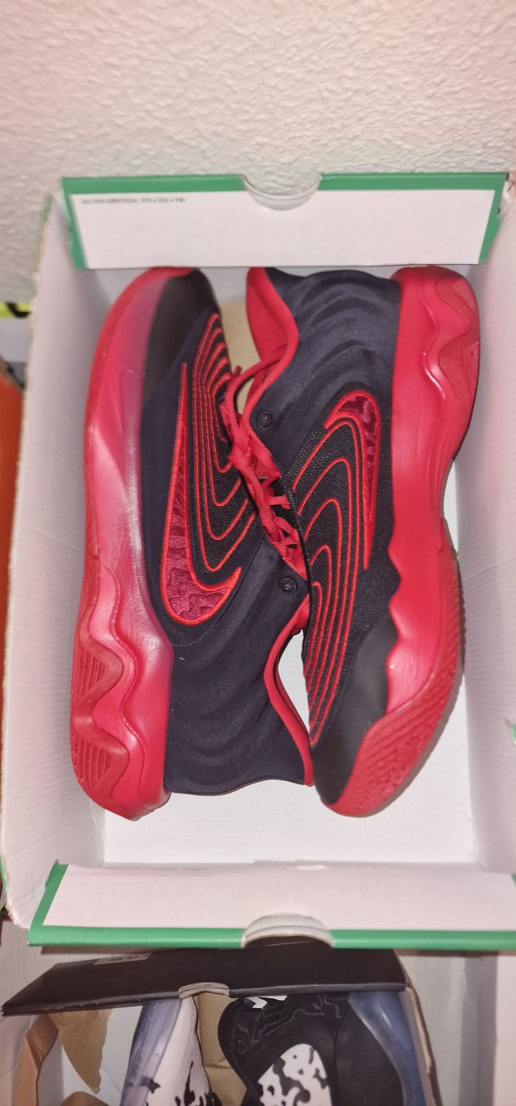 Nike Black And Red Athletic Shoes product image