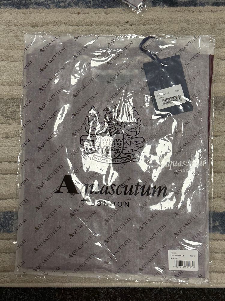 (34) taq20 burgandy Aquascutum Shirt