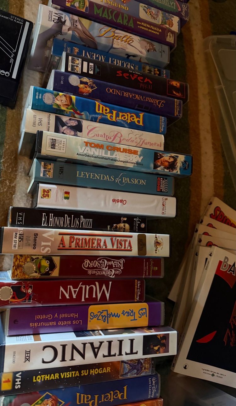 Peliculas vhs 3