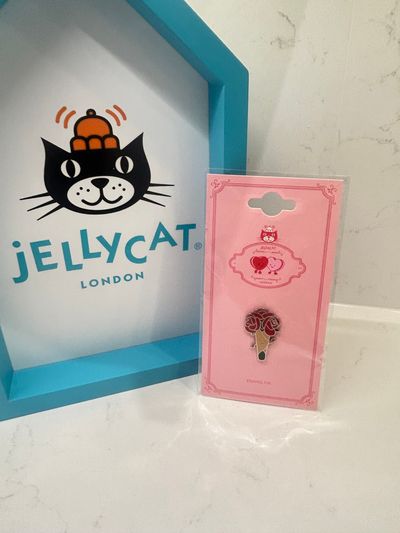 Jellycat Roses Pin Badge Purrks