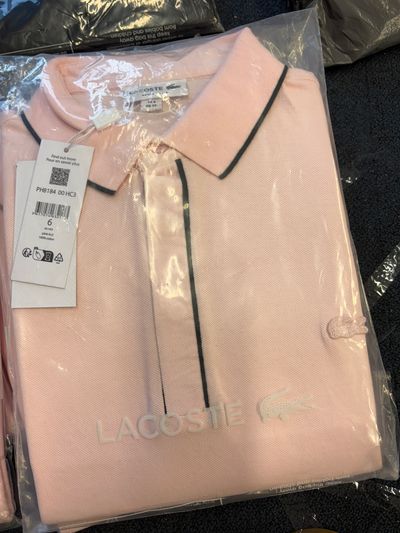 Lacoste Pink Polo Shirt 90£ RRP