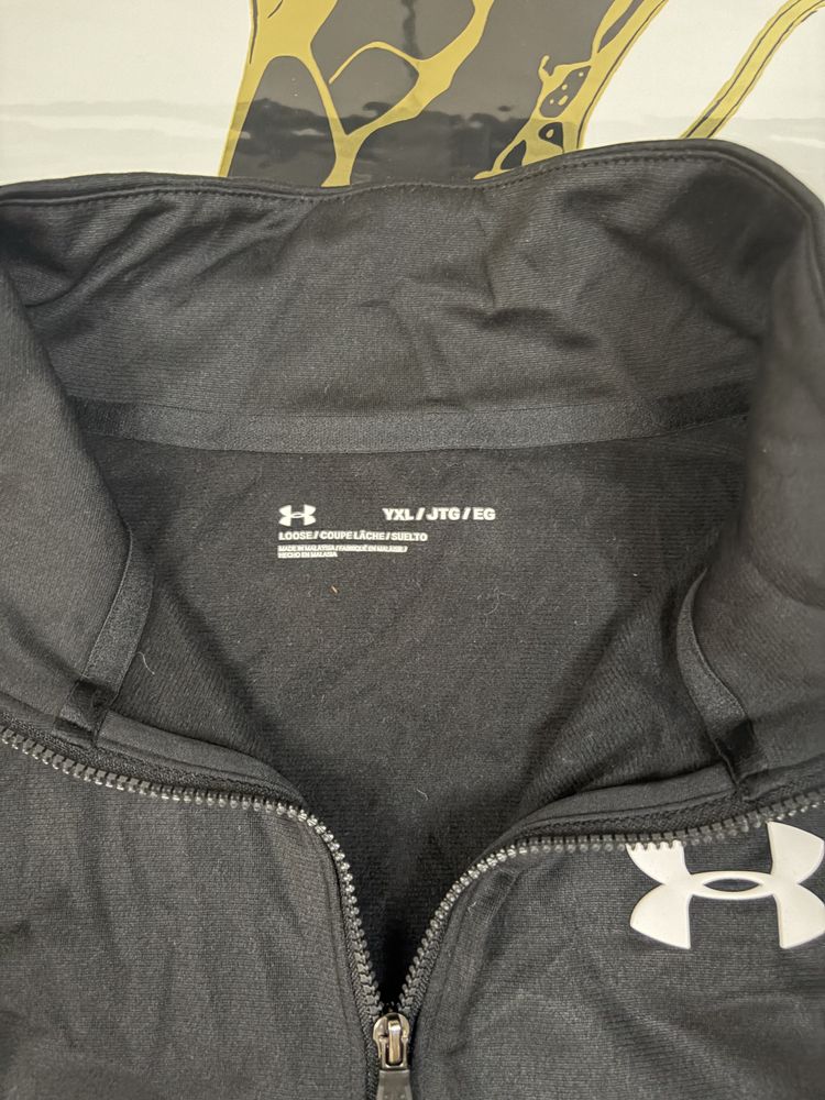 Under Armour Black Zip-Up Jacket 3