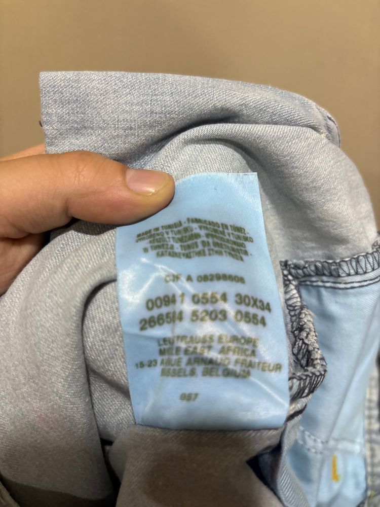 Levi'S Light Blue Denim Jeans 501 30x34  4